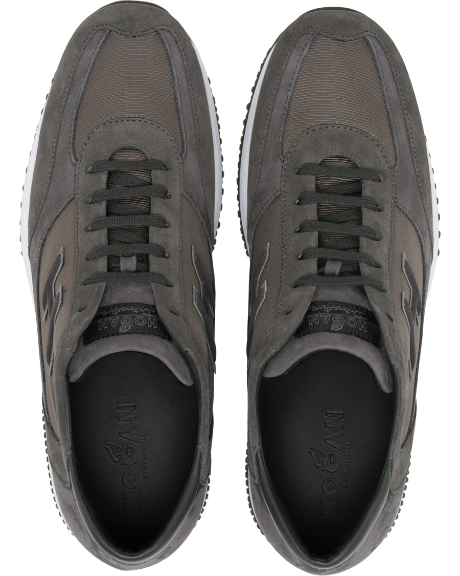 Herre | Hogan Interactive Sneaker Grey Suede | Hogan | Interactive Sneaker Grey Suede