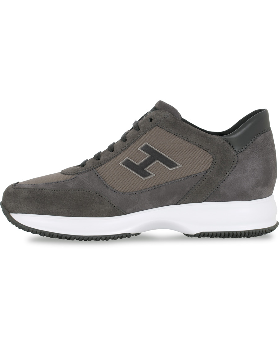 Herre | Hogan Interactive Sneaker Grey Suede | Hogan | Interactive Sneaker Grey Suede