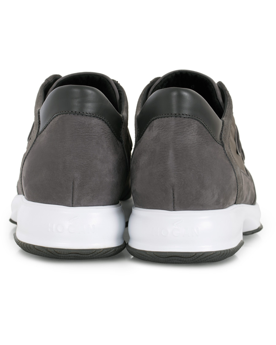 Herre | Hogan Interactive Sneaker Grey Suede | Hogan | Interactive Sneaker Grey Suede