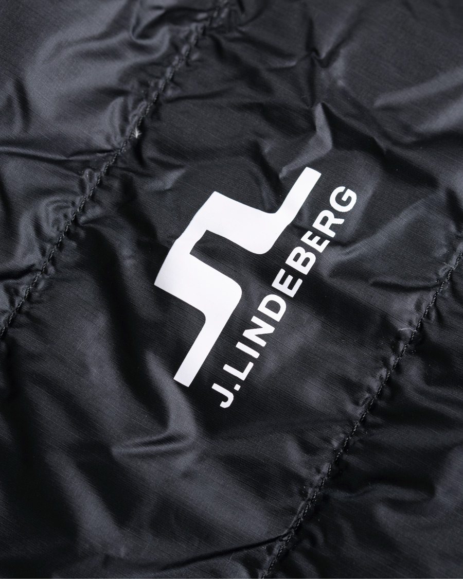 Herre | Jakker | J.Lindeberg | Lightweight Down Hooded Jacket Black