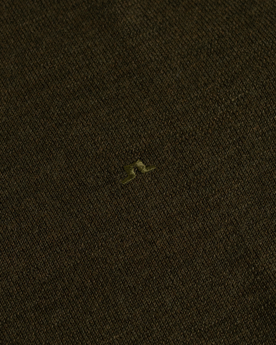 Herre | Trøjer | J.Lindeberg | Lyle True Merino Crew Neck Pullover Green