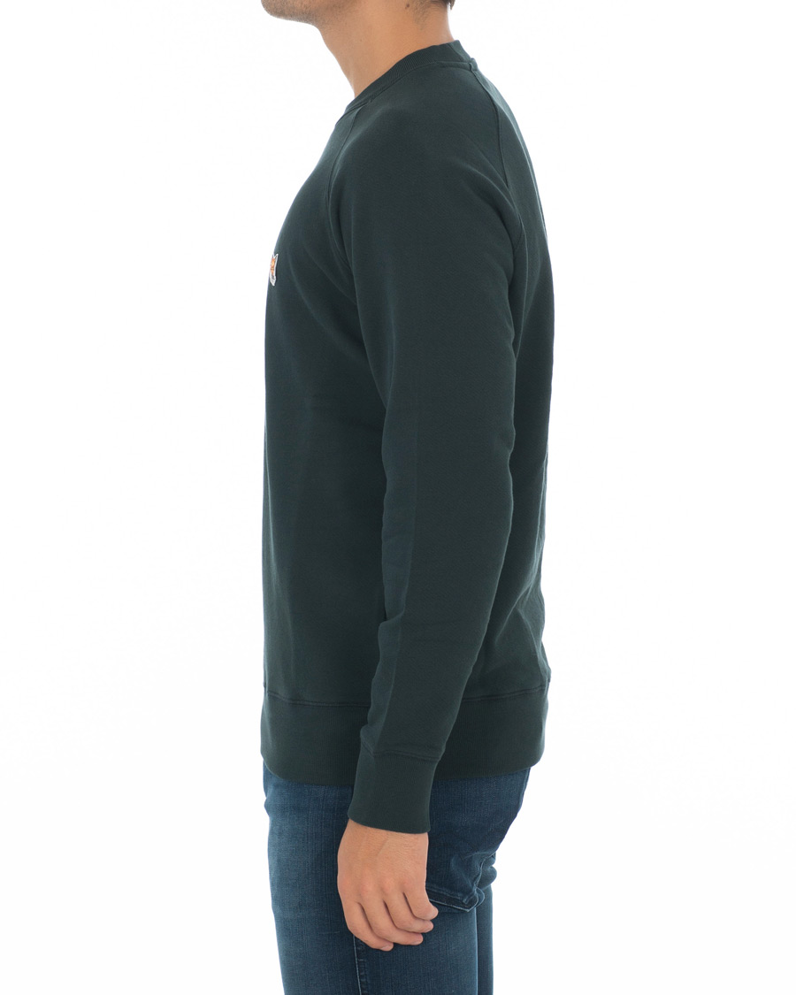 Herre | Trøjer | Maison Kitsuné | Sweatshirt Fox Head Patch Forest Green