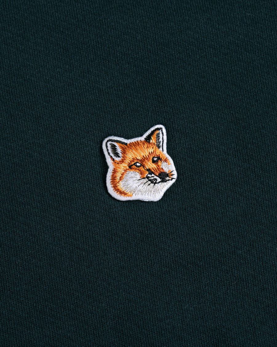 Herre | Trøjer | Maison Kitsuné | Sweatshirt Fox Head Patch Forest Green