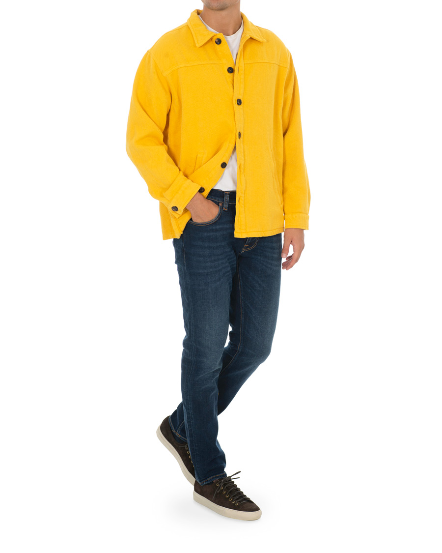Herre | Skjorter | Nudie Jeans | Elias Twill Overshirt Dandelion