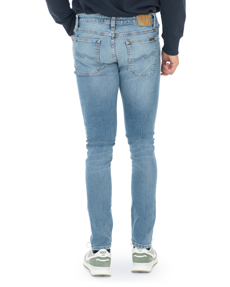 Herre | Jeans | Nudie Jeans | Skinny Lin Organic Jeans Isola Blue