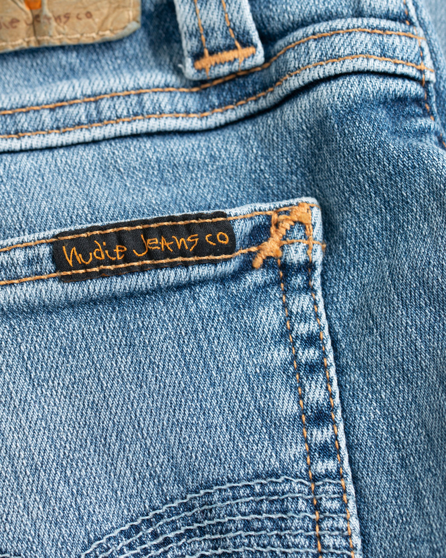 Herre | Jeans | Nudie Jeans | Skinny Lin Organic Jeans Isola Blue