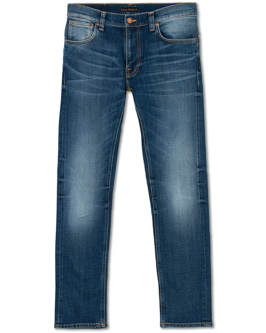 Herre | Jeans | Nudie Jeans | Thin Finn Organic Jeans Indigo Dreams