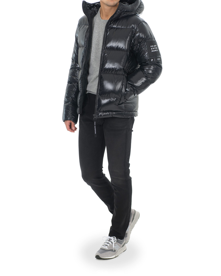 Herre | Jakker | Peak Performance | Moment Down High Gloss Jacket Black