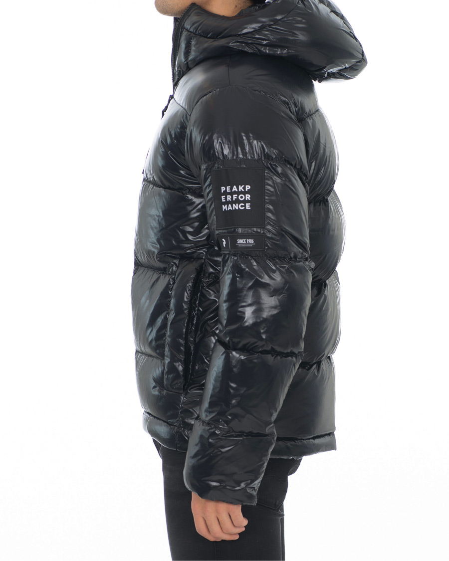 Herre | Jakker | Peak Performance | Moment Down High Gloss Jacket Black
