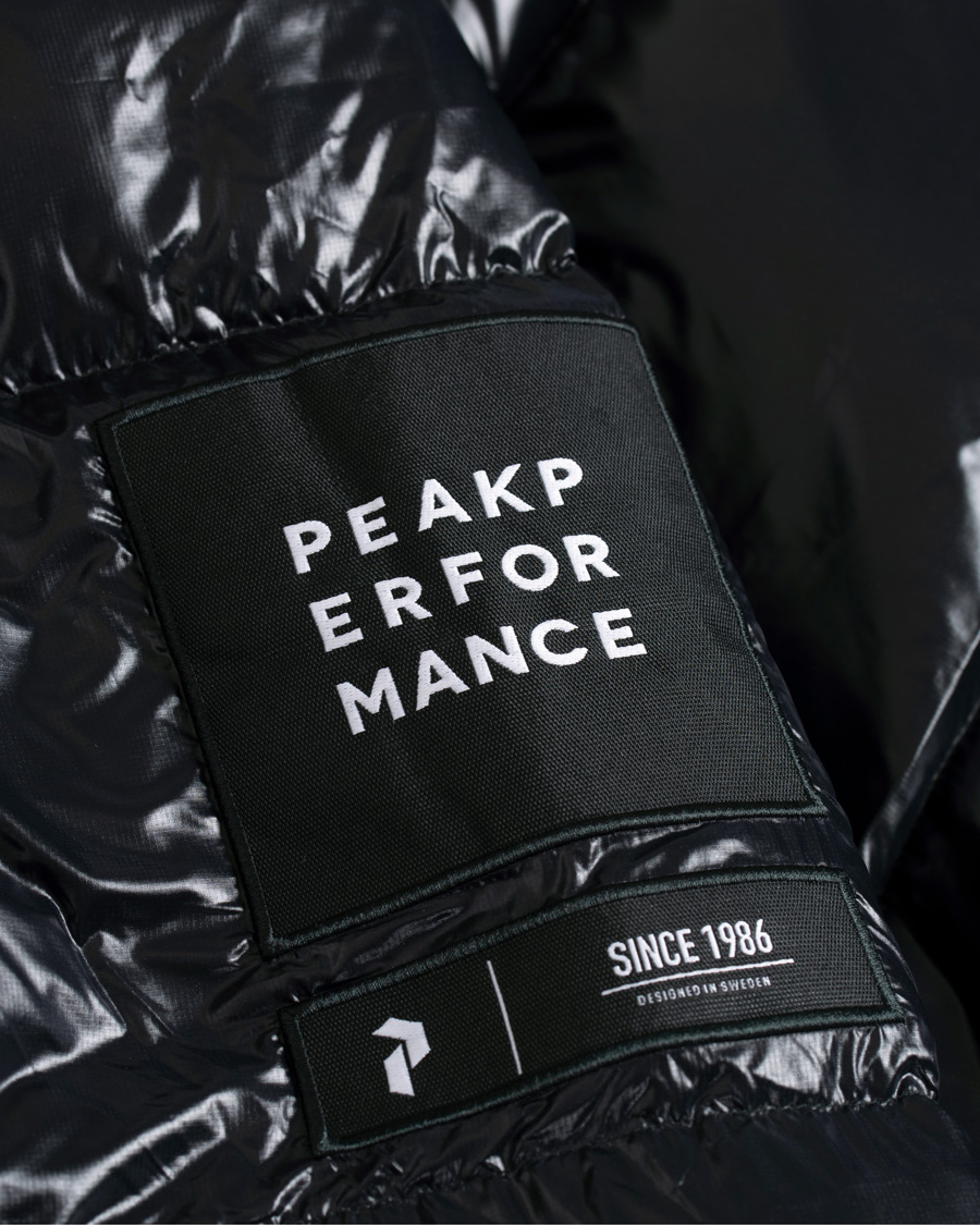 Herre | Jakker | Peak Performance | Moment Down High Gloss Jacket Black