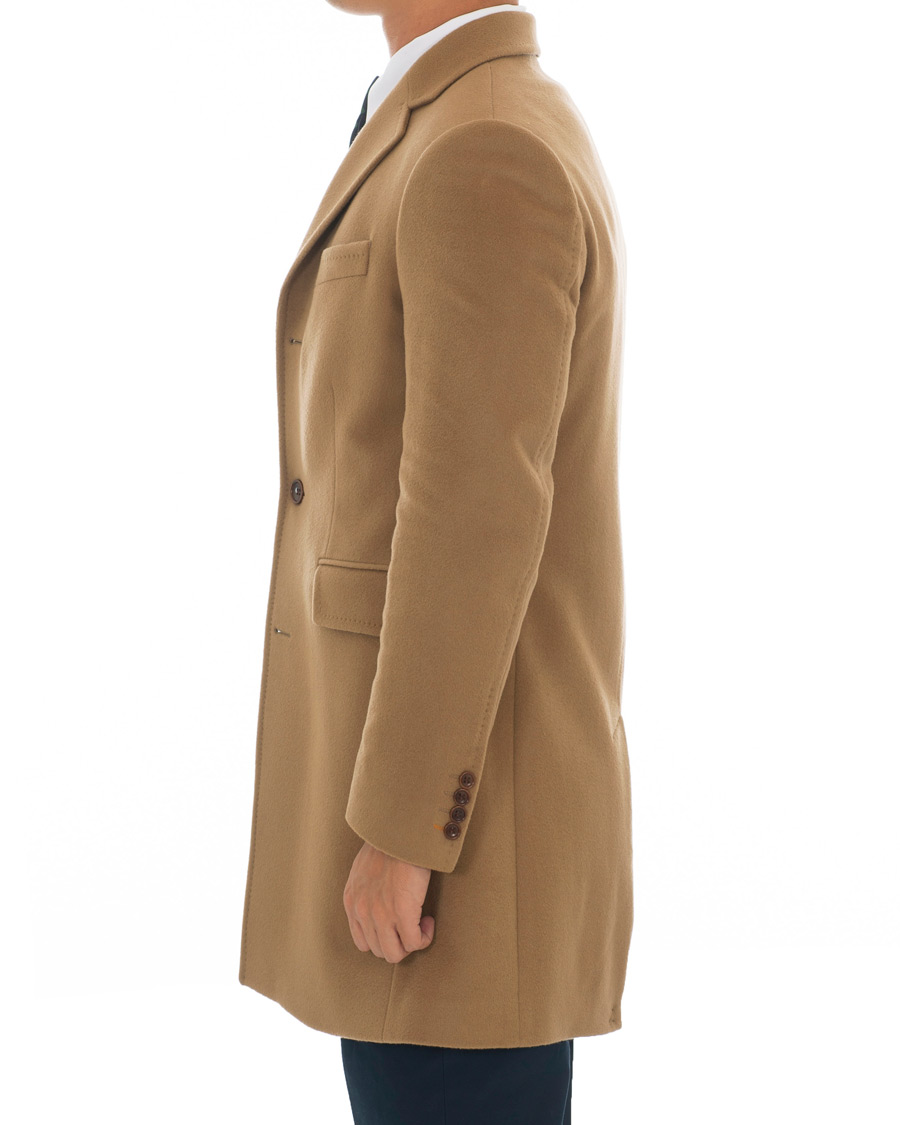 Herre | Jakker | Morris | Wesley Wool/Cashmere Coat Beige