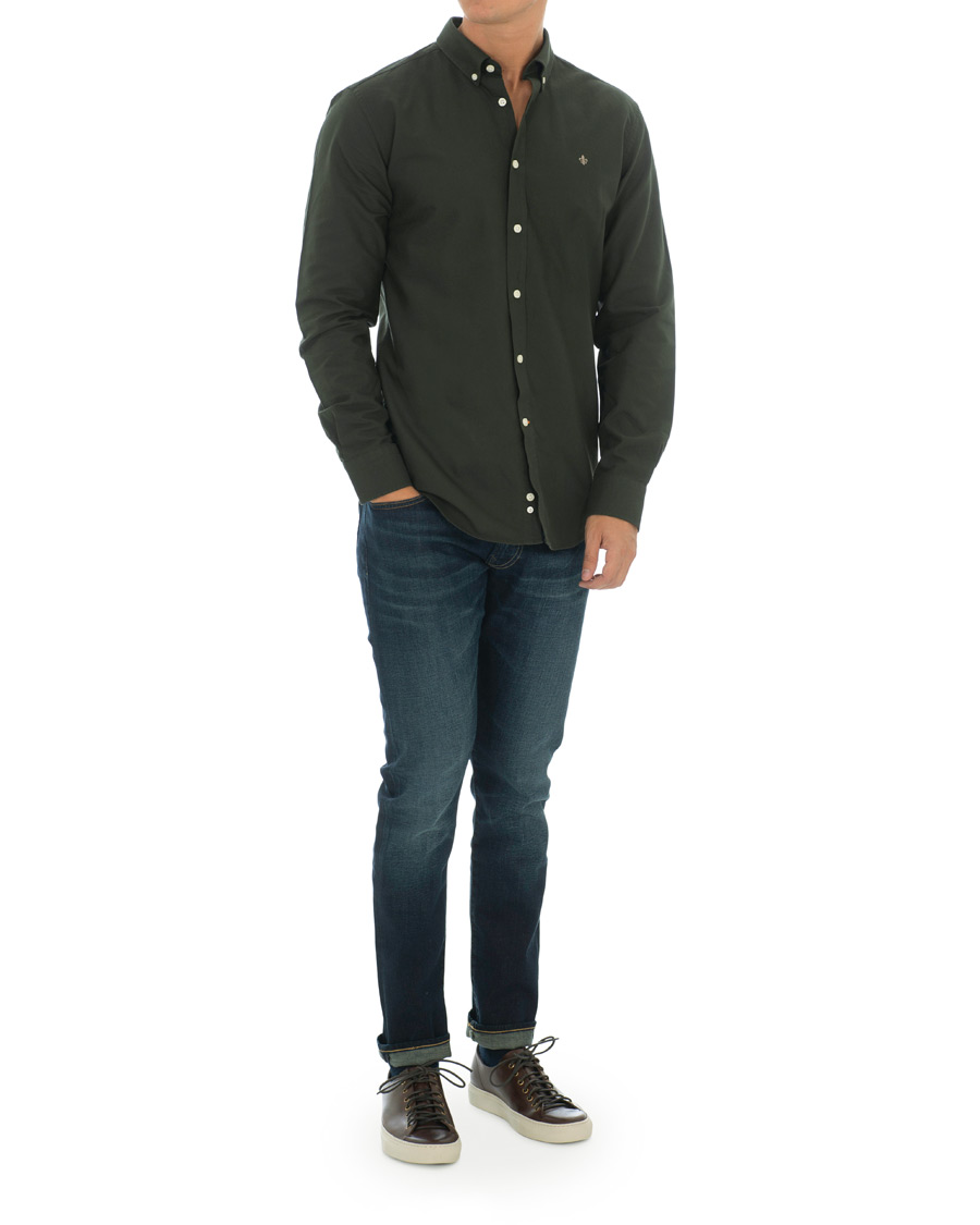 Herre | Skjorter | Morris | Douglas Oxford Shirt Olive