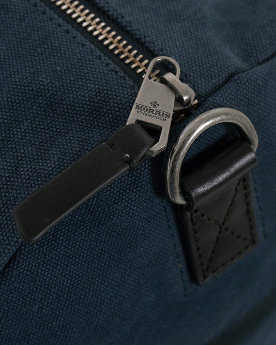 Herre | Morris Miller Canvas Weekendbag Navy/black | Morris | Miller Canvas Weekendbag Navy/black