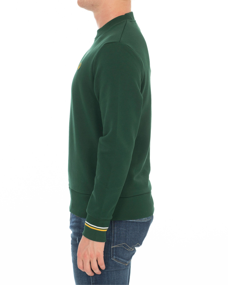 Herre | Trøjer | Fred Perry | Crew Neck Sweatshirt Green