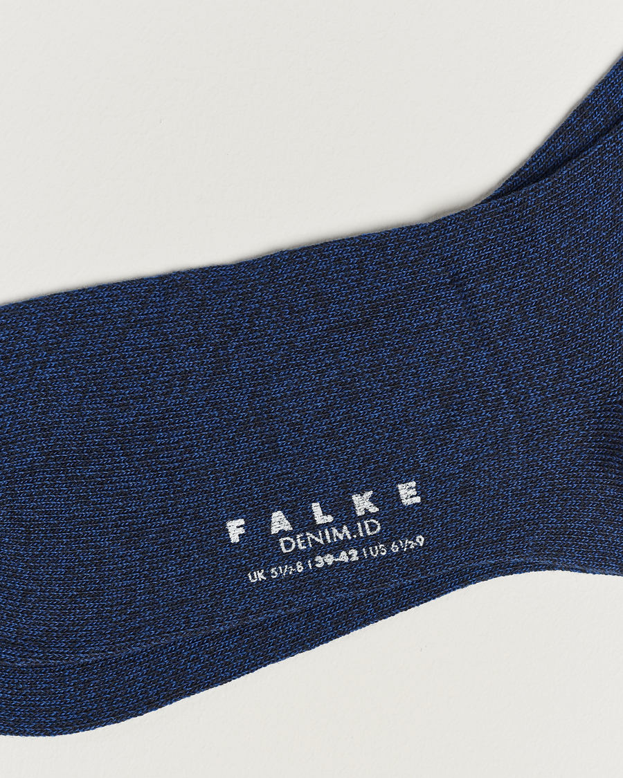 Herre | Undertøj | Falke | Denim ID Jeans Socks Dark Navy