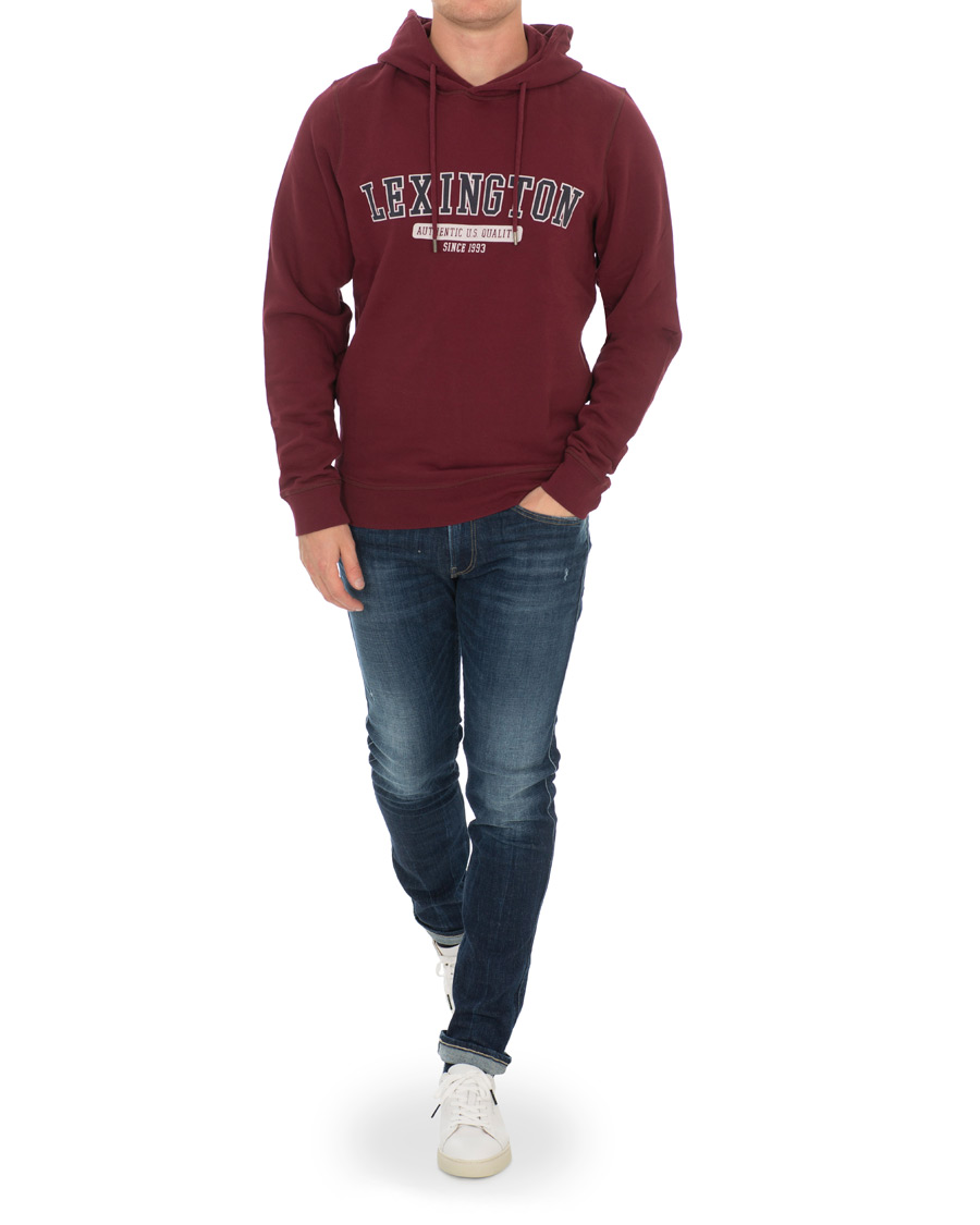 Herre | Trøjer | Lexington | Perry Hood Dark Red