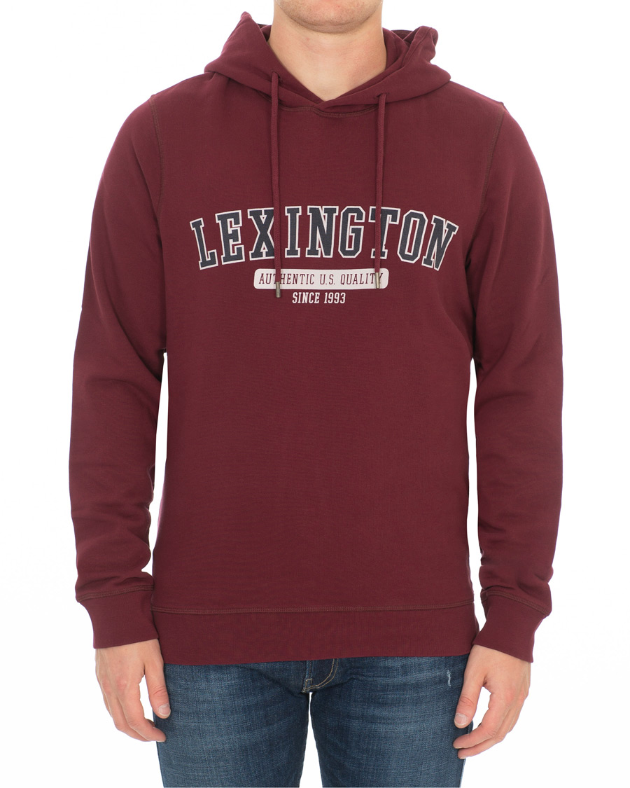 Herre | Trøjer | Lexington | Perry Hood Dark Red