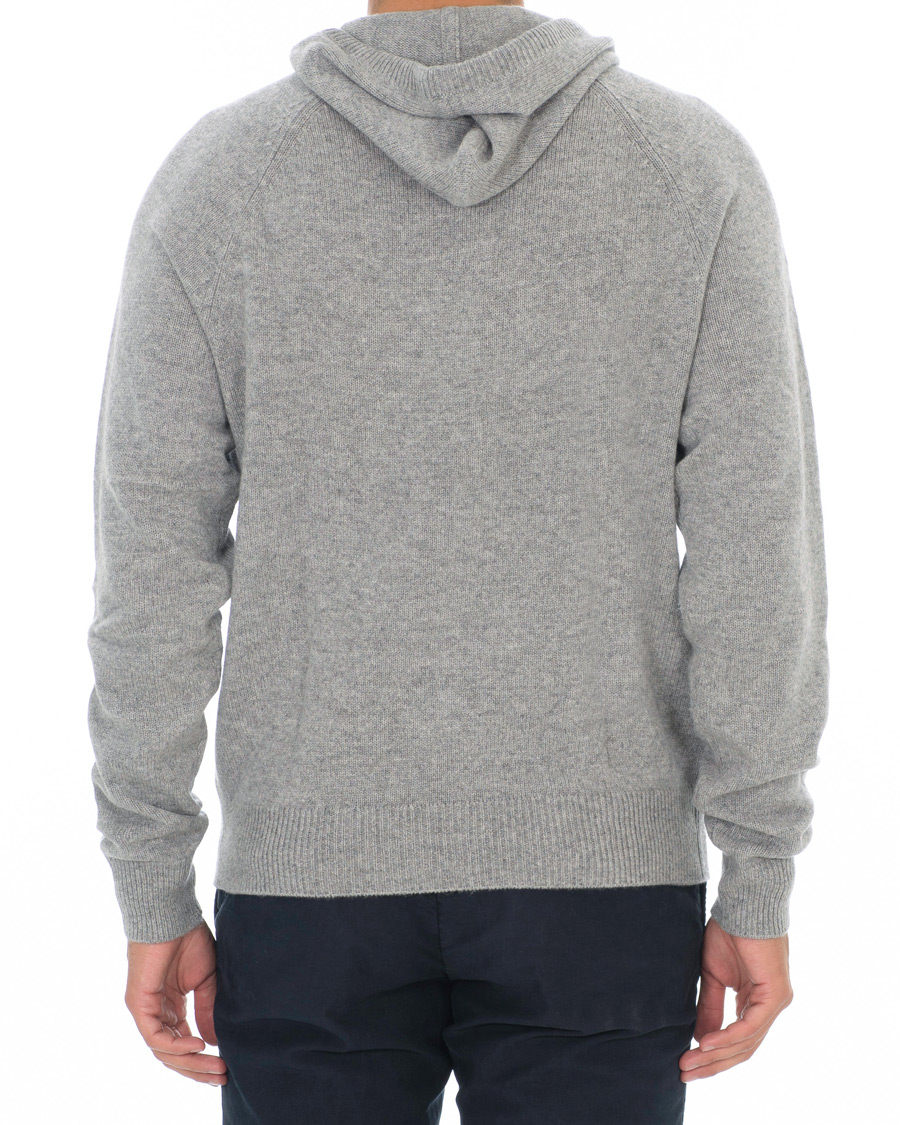 Herre | Trøjer | Soft Goat | Cashmere Chunky Hoodie Grey