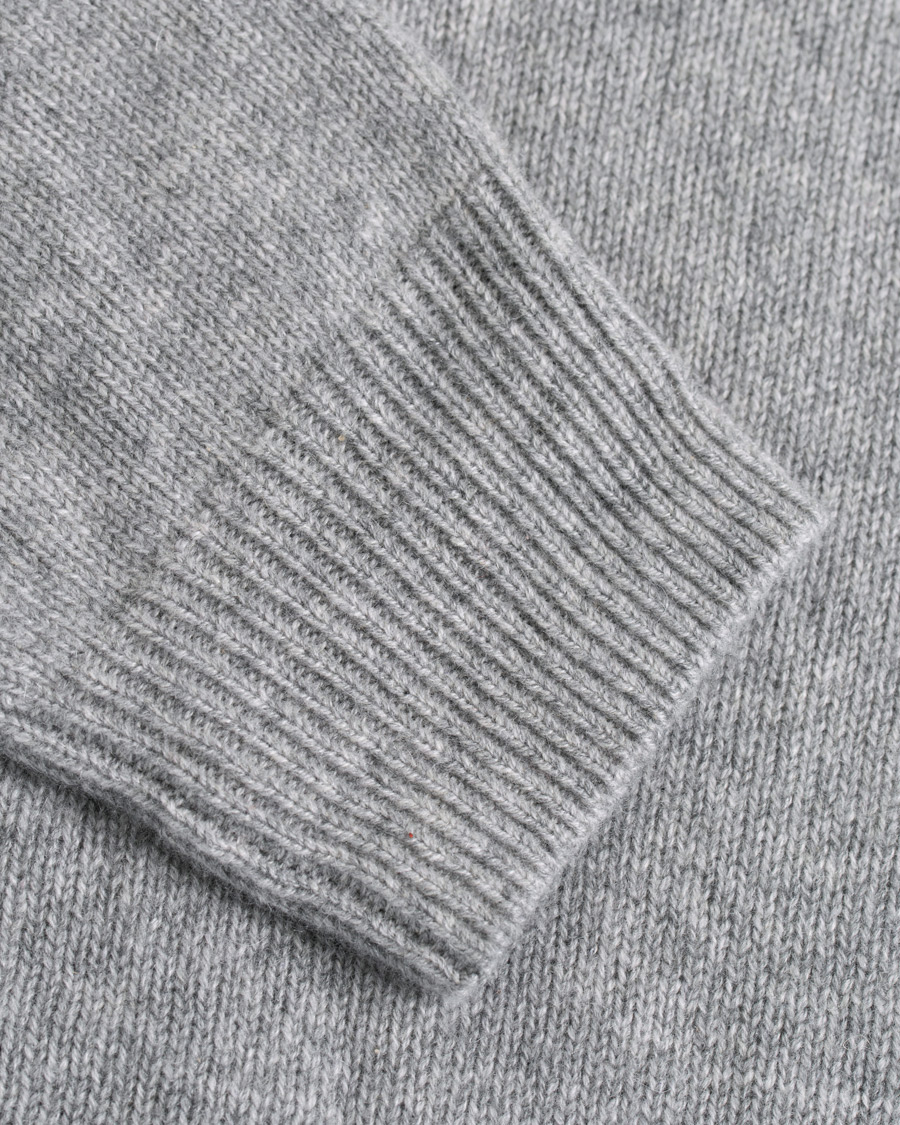 Herre | Trøjer | Soft Goat | Cashmere Chunky Hoodie Grey