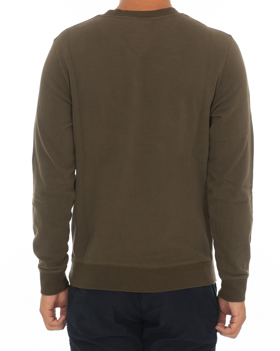 Herre | Trøjer | Sunspel | Loopback Sweatshirt Military Green