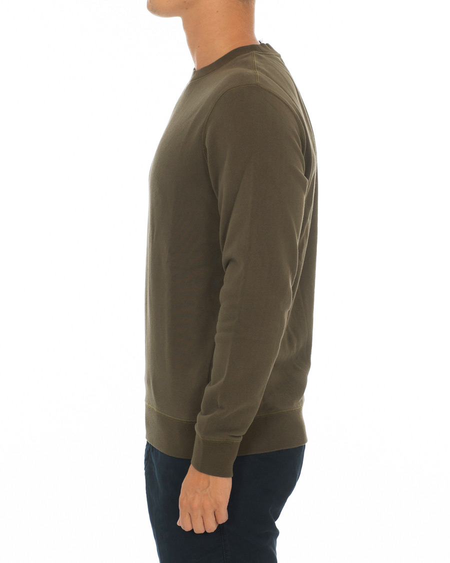 Herre | Trøjer | Sunspel | Loopback Sweatshirt Military Green