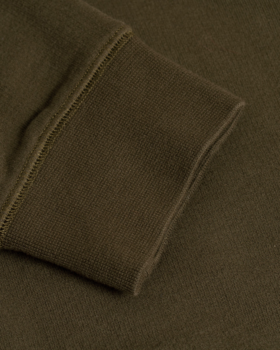 Herre | Trøjer | Sunspel | Loopback Sweatshirt Military Green