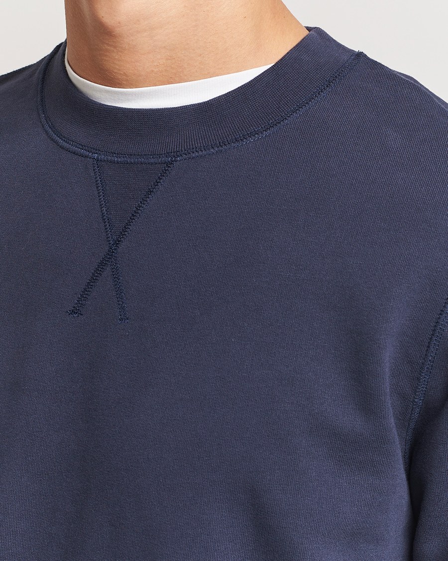 Herre | Trøjer | Sunspel | Loopback Sweatshirt Navy