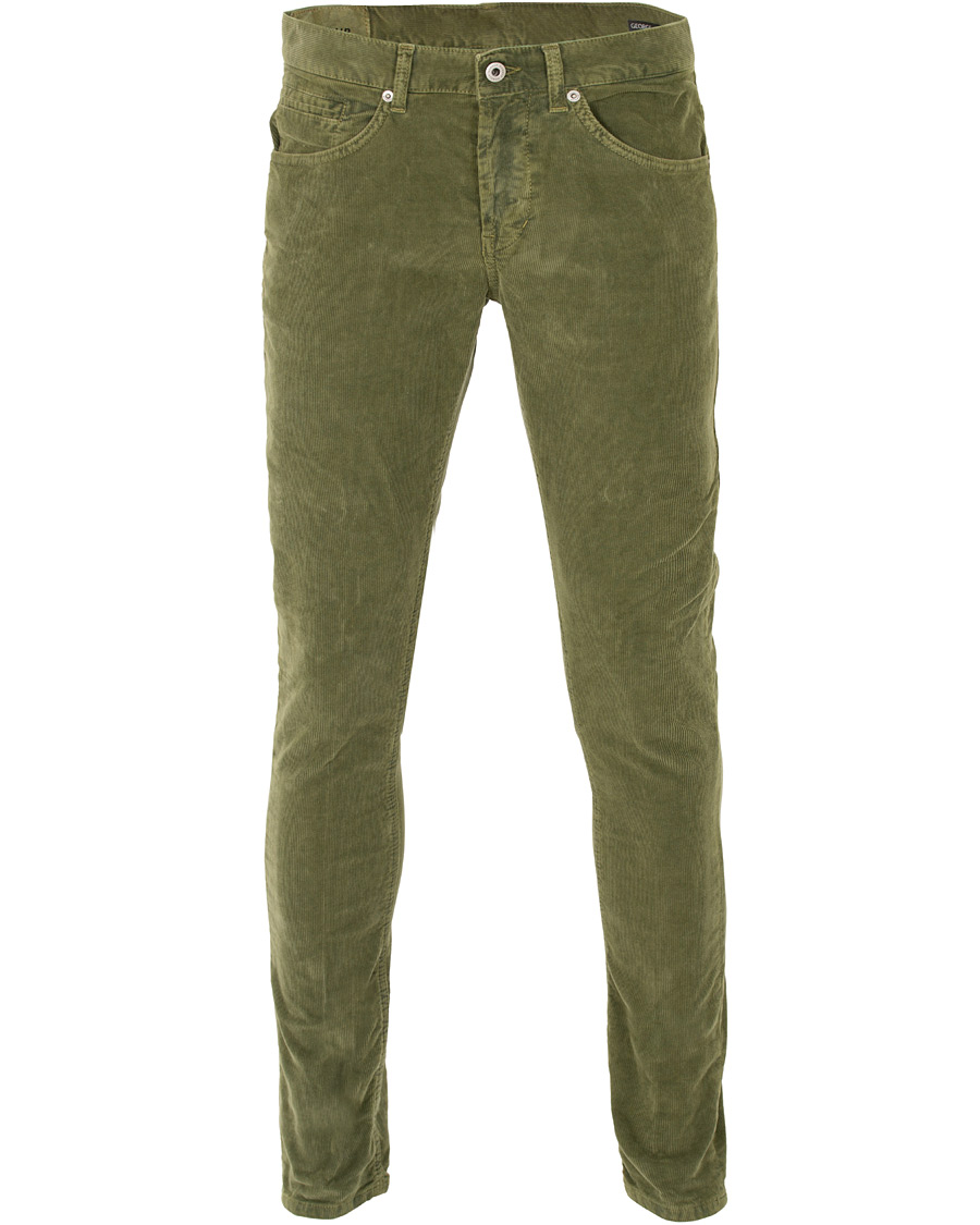 Herre | Bukser | Dondup | George Corduroy Trousers Green
