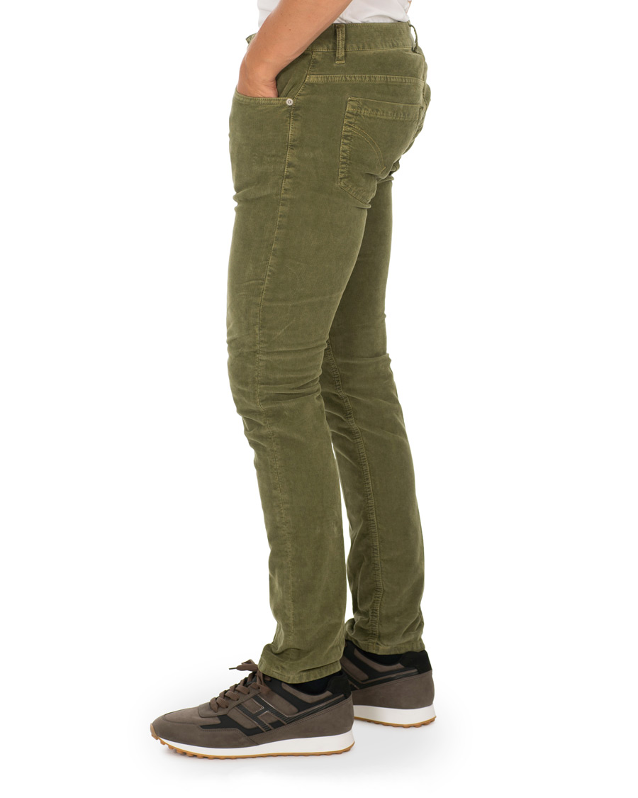 Herre | Bukser | Dondup | George Corduroy Trousers Green