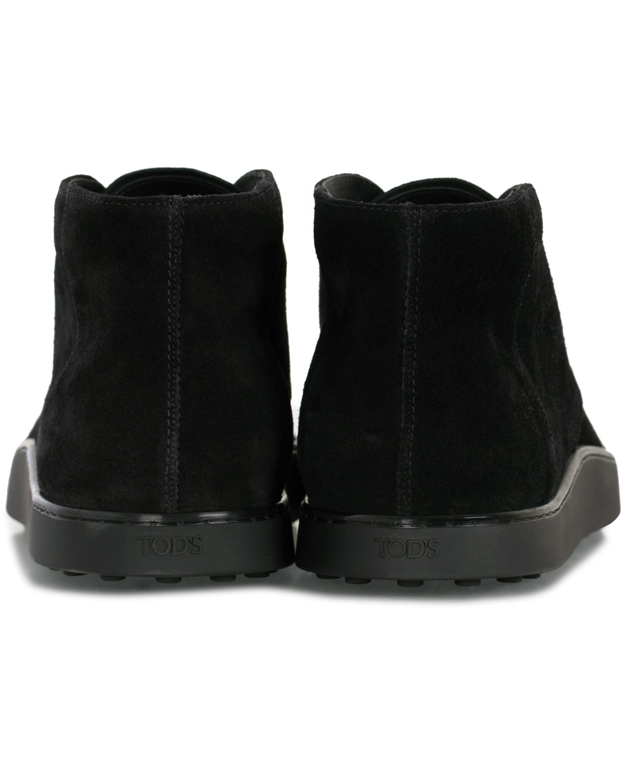 Herre | Tod's Polacco Casetta Chukka Boot Black Suede | Tod's | Polacco Casetta Chukka Boot Black Suede