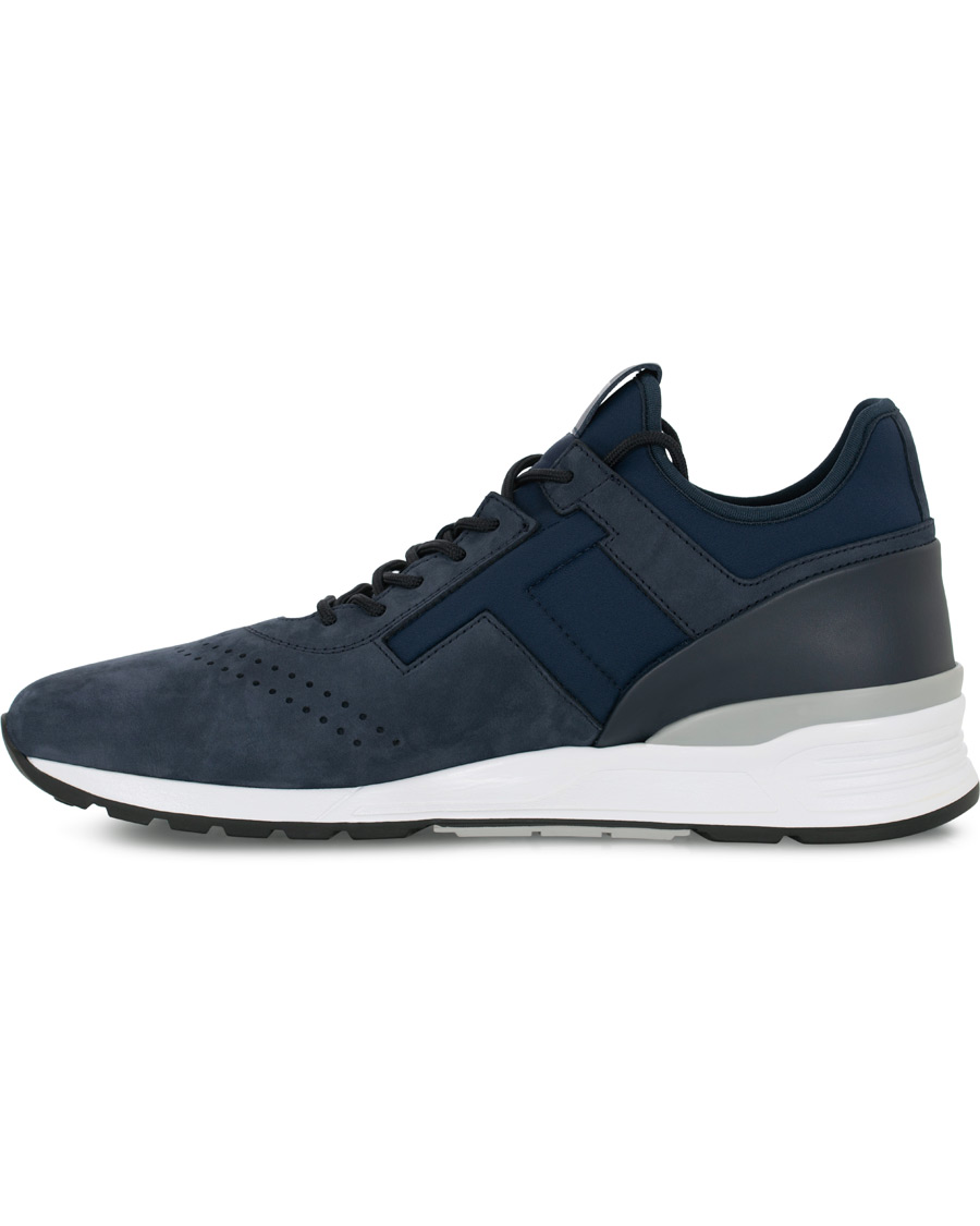 Herre | Tod's Allaciato Sportivo Sneaker Dark Blue Nubuck | Tod's | Allaciato Sportivo Sneaker Dark Blue Nubuck