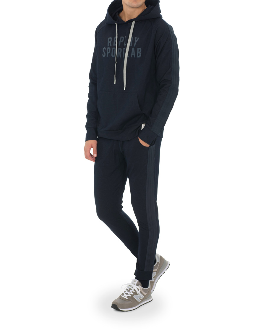 Herre | Bukser | Replay | SportLab Sweatpants Denim Blue
