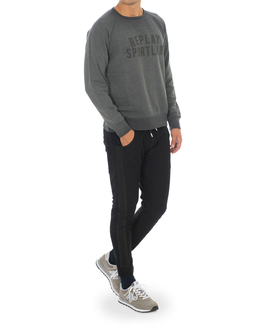 Herre | Bukser | Replay | SportLab Sweatpants Denim Black