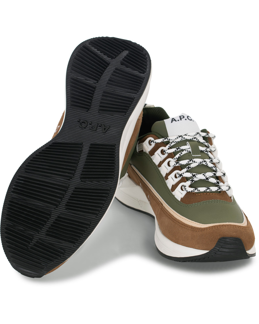 Herre | A.P.C. Jay Sneaker Khaki Green | A.P.C. | Jay Sneaker Khaki Green