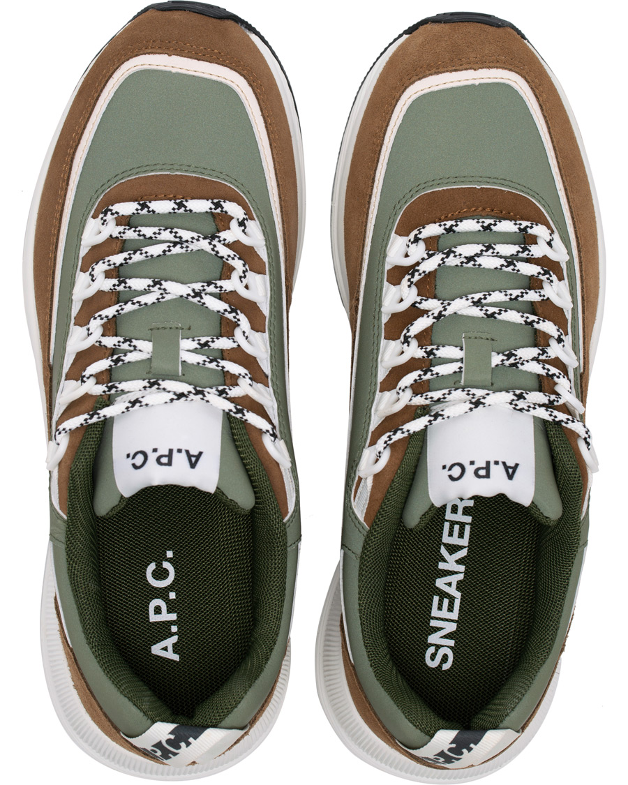 Herre | A.P.C. Jay Sneaker Khaki Green | A.P.C. | Jay Sneaker Khaki Green