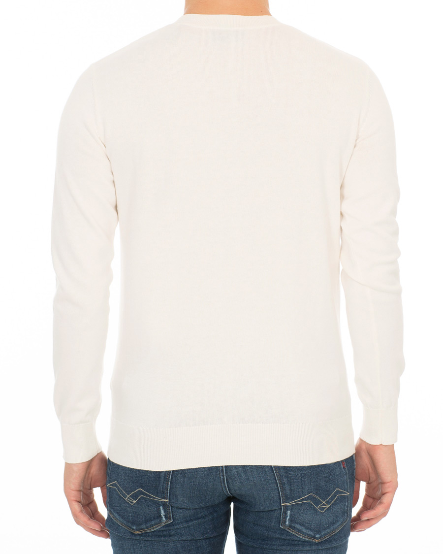 Herre | Trøjer | A.P.C. | Eponyme H Crew Neck Ecru