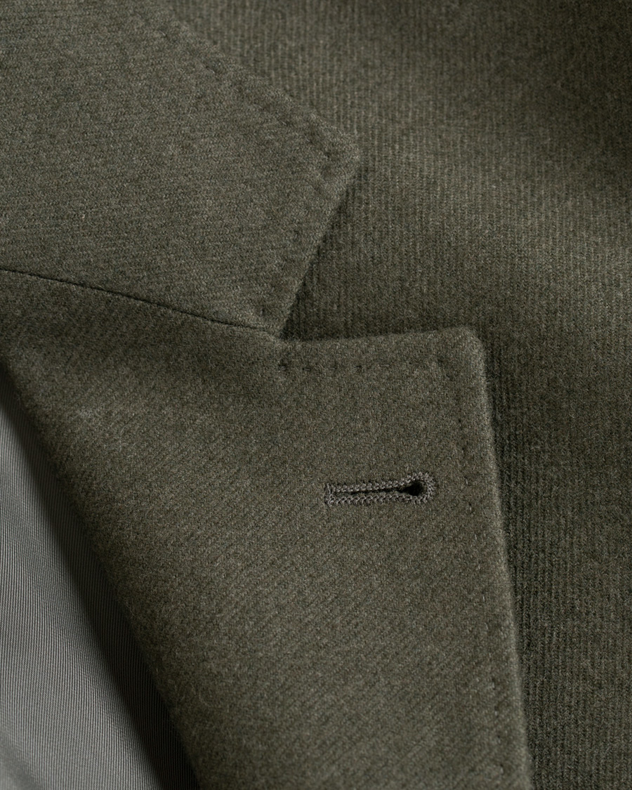 Herre | Blazere & jakker | Brunello Cucinelli | Cashmere Blend Patch Pocket Blazer Green