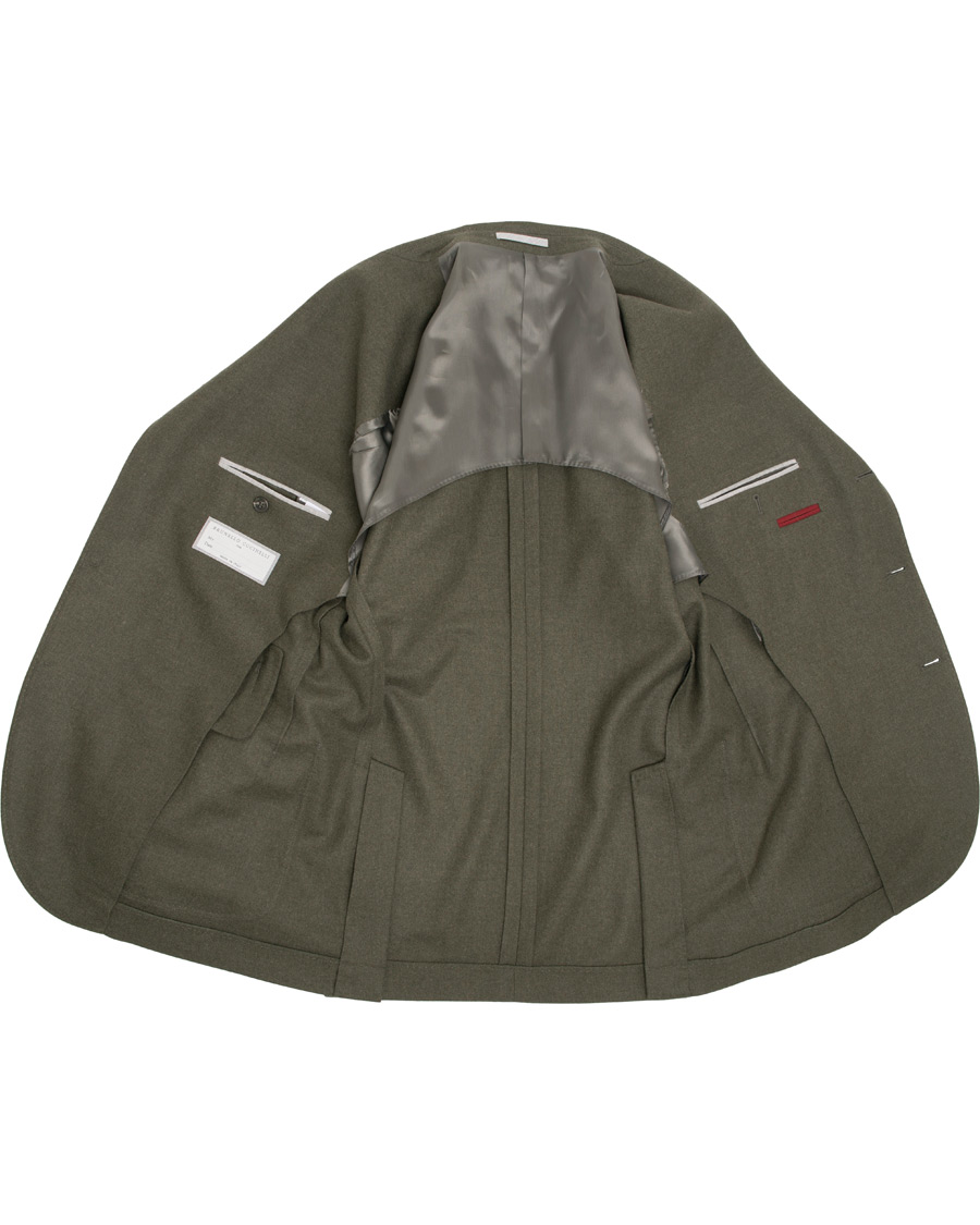 Herre | Blazere & jakker | Brunello Cucinelli | Cashmere Blend Patch Pocket Blazer Green