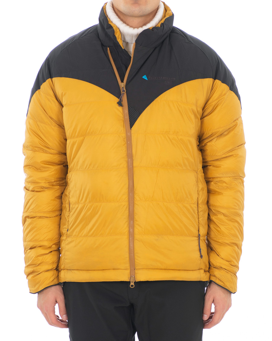 Herre | Jakker | Klättermusen | Liv Mountain Down Jacket Honey/Raven