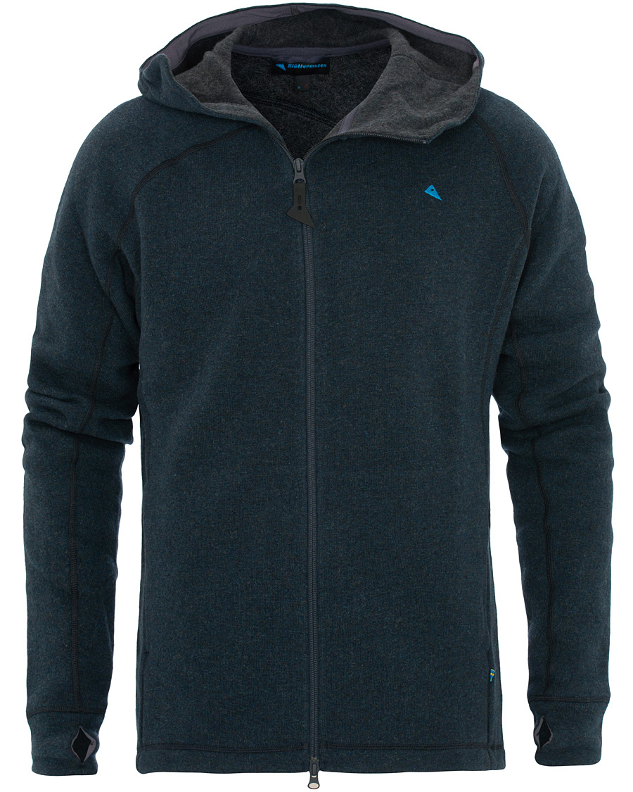 Herre | Trøjer | Klättermusen | Balder Thermal Mid-Layer Hoodie Storm Blue