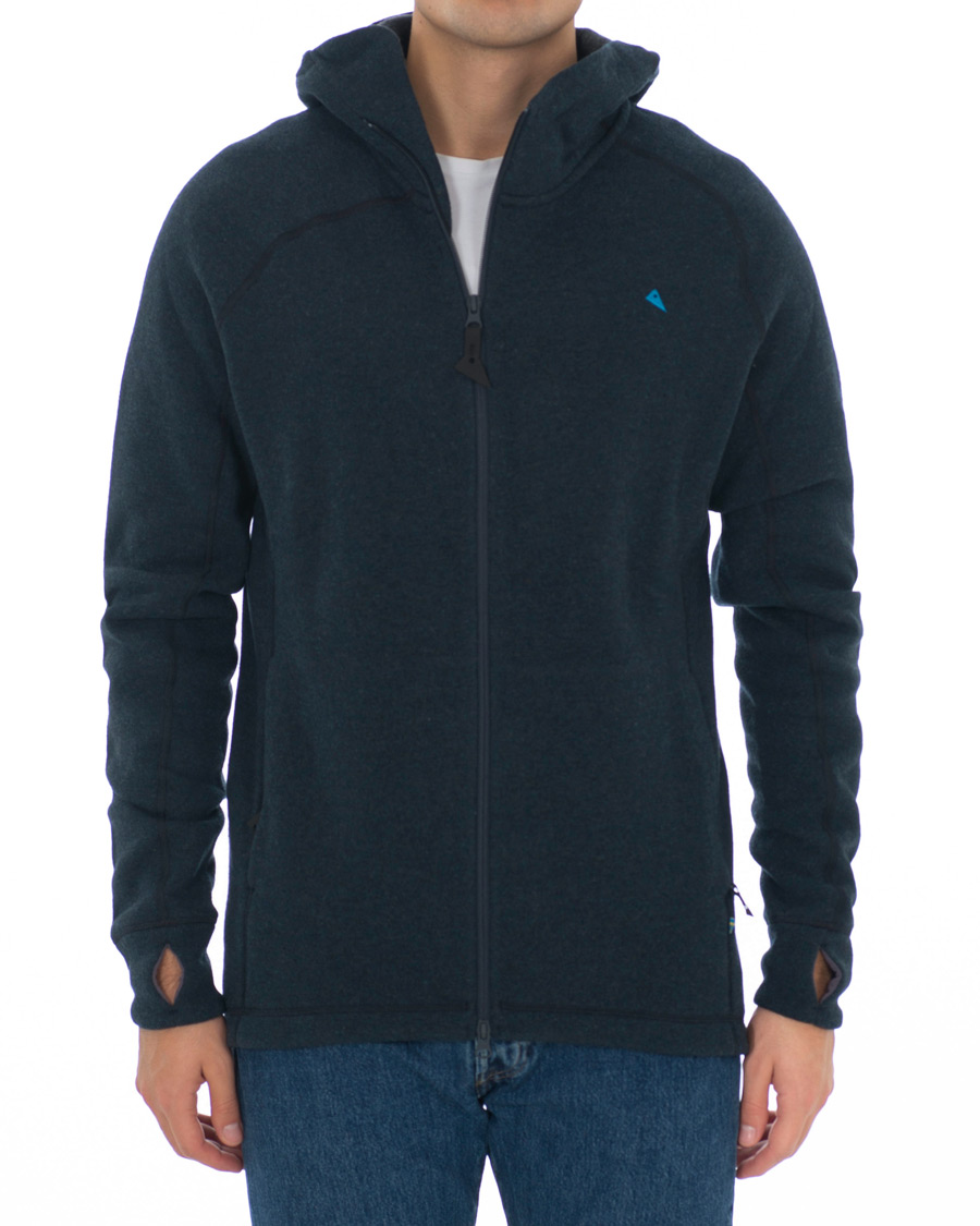 Herre | Trøjer | Klättermusen | Balder Thermal Mid-Layer Hoodie Storm Blue