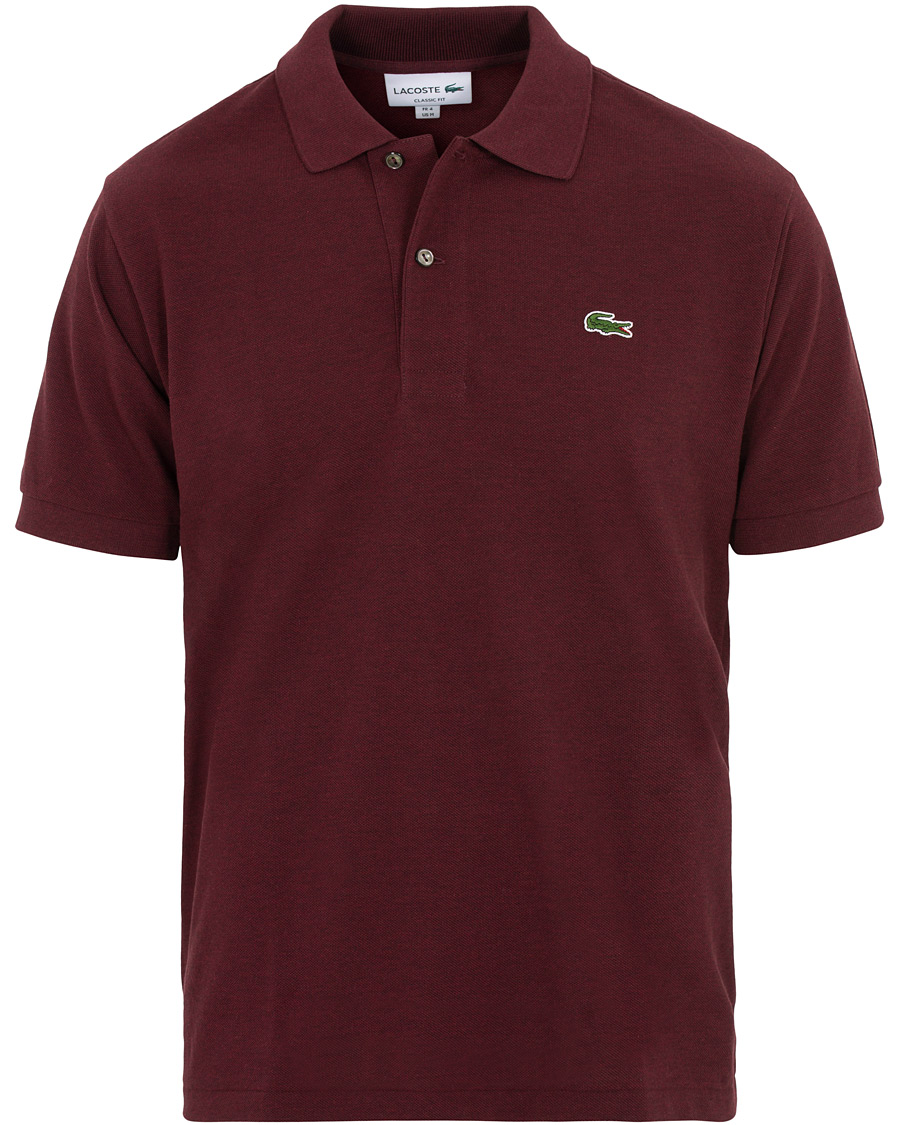 Herre | Polotrøjer | Lacoste | Original Polo Melange Piké Vine Chine