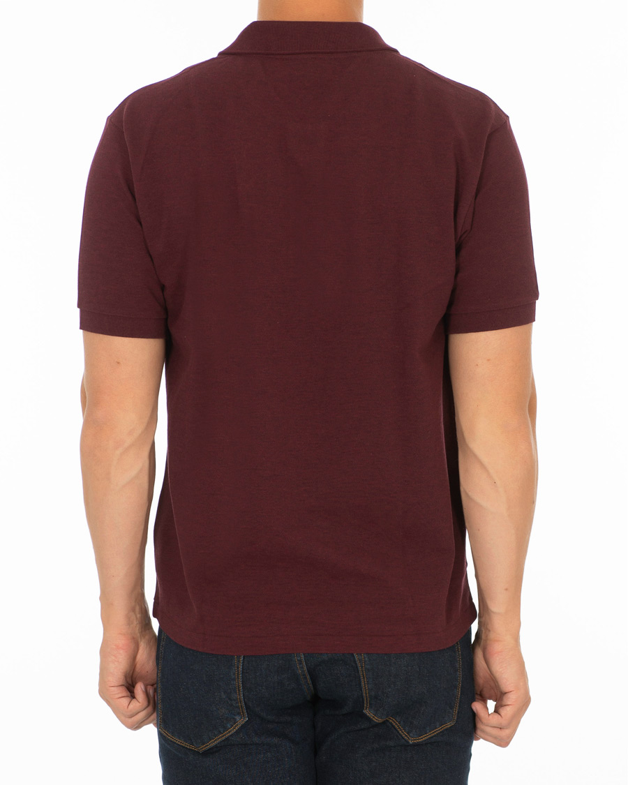 Herre | Polotrøjer | Lacoste | Original Polo Melange Piké Vine Chine