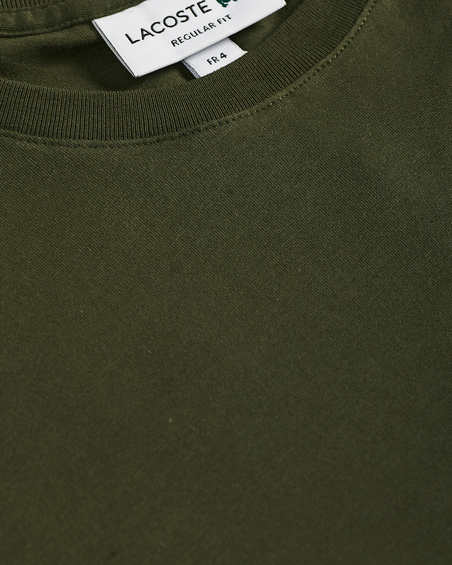 Herre | T-Shirts | Lacoste | Crew Neck Tee Baobab