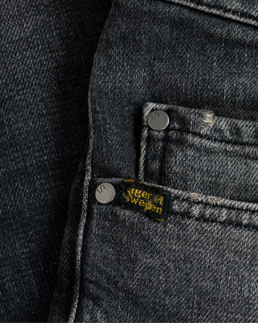 Herre | Jeans | Tiger of Sweden Jeans | Pistolero Nigther Stretch Jeans Black Washed