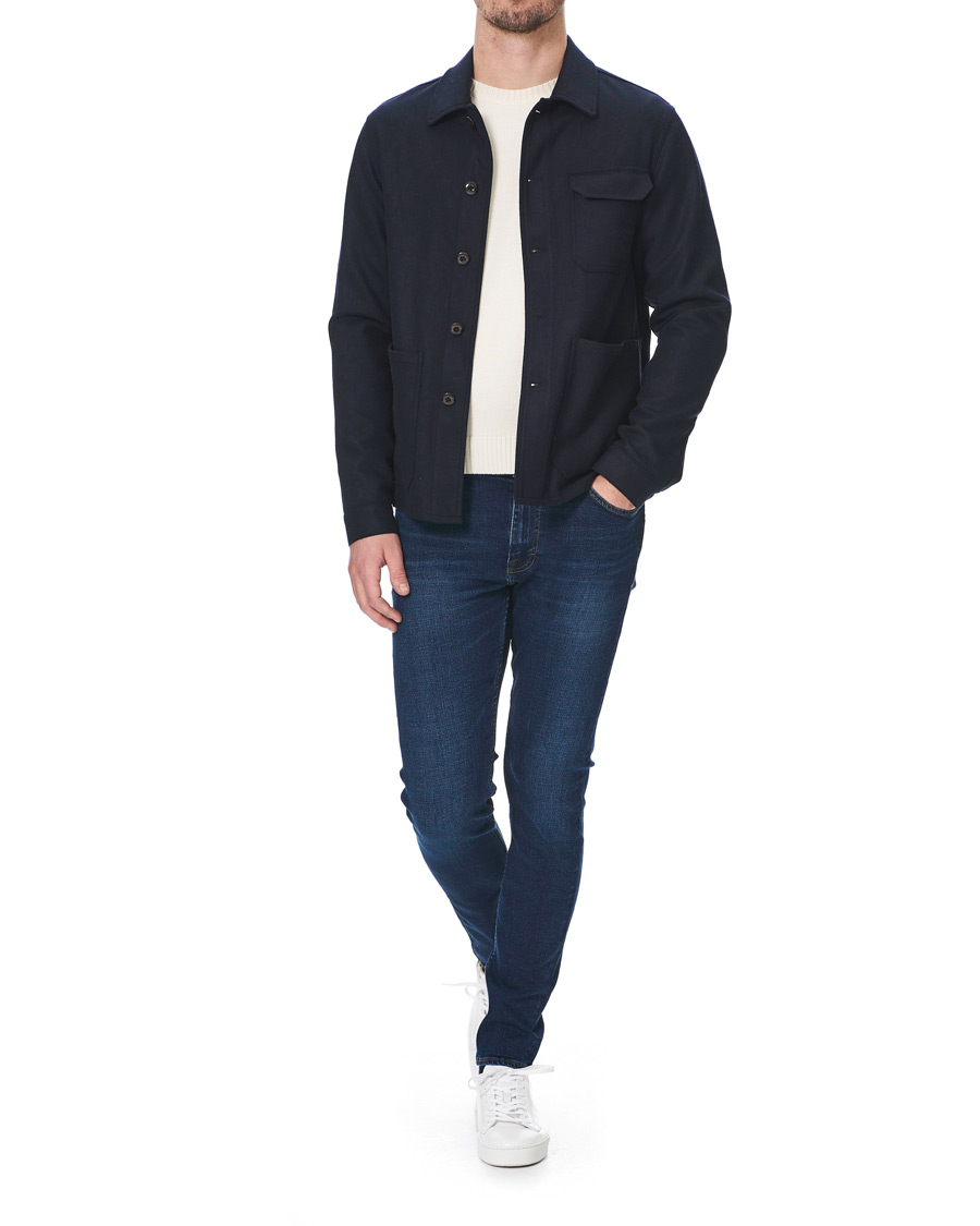 Herre | Jeans | Tiger of Sweden | Evolve Charm Superstretch Jeans Blue