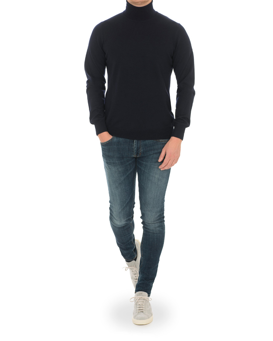 Herre | Jeans | Tiger of Sweden Jeans | Slim Top Stretch Jeans Blue