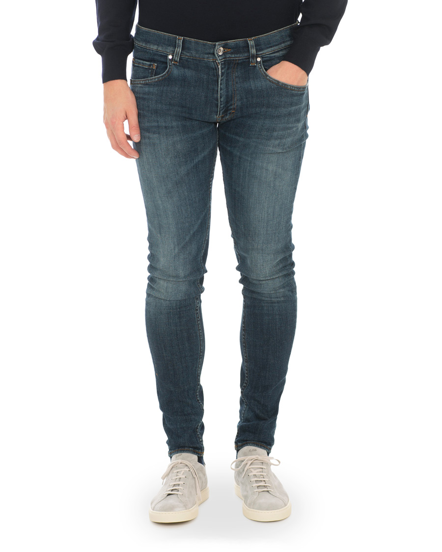 Herre | Jeans | Tiger of Sweden Jeans | Slim Top Stretch Jeans Blue