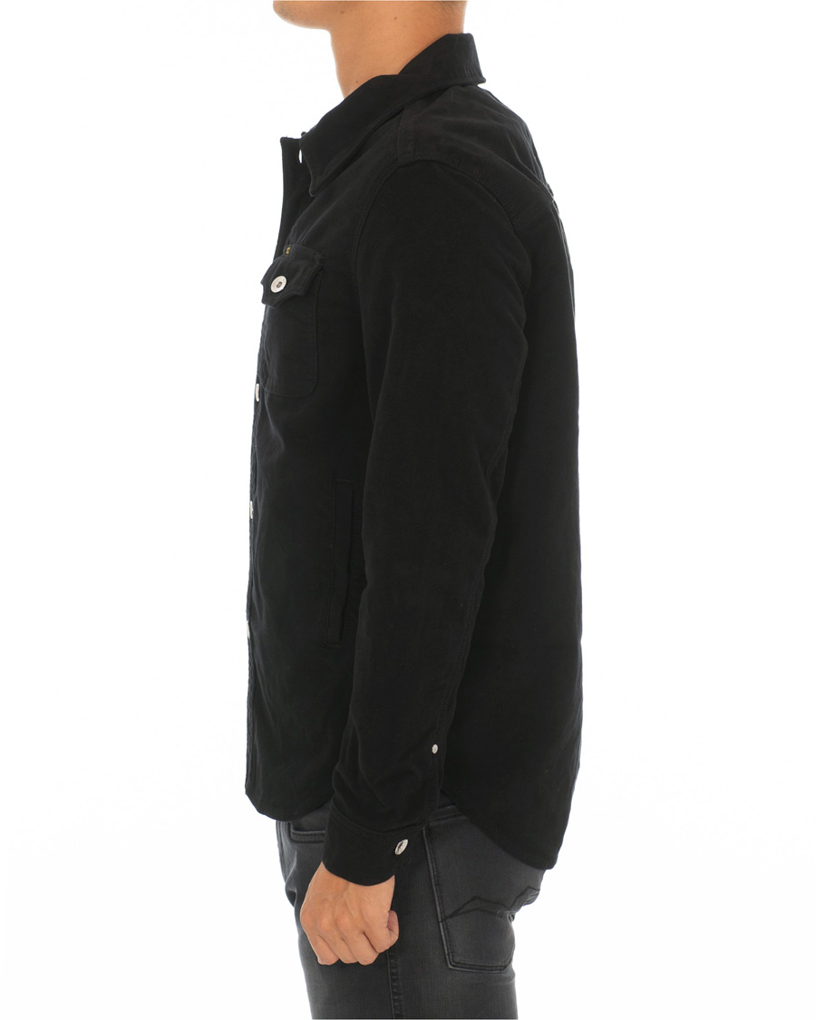 Herre | Jakker | Tiger of Sweden Jeans | Get Moleskin Denim Jacket Black