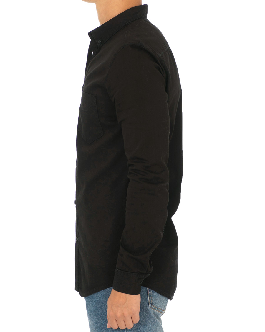 Herre | Skjorter | Tiger of Sweden Jeans | Rit Denim Shirt Black